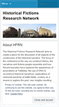 Mobile Screenshot of historicalfictionsresearch.org